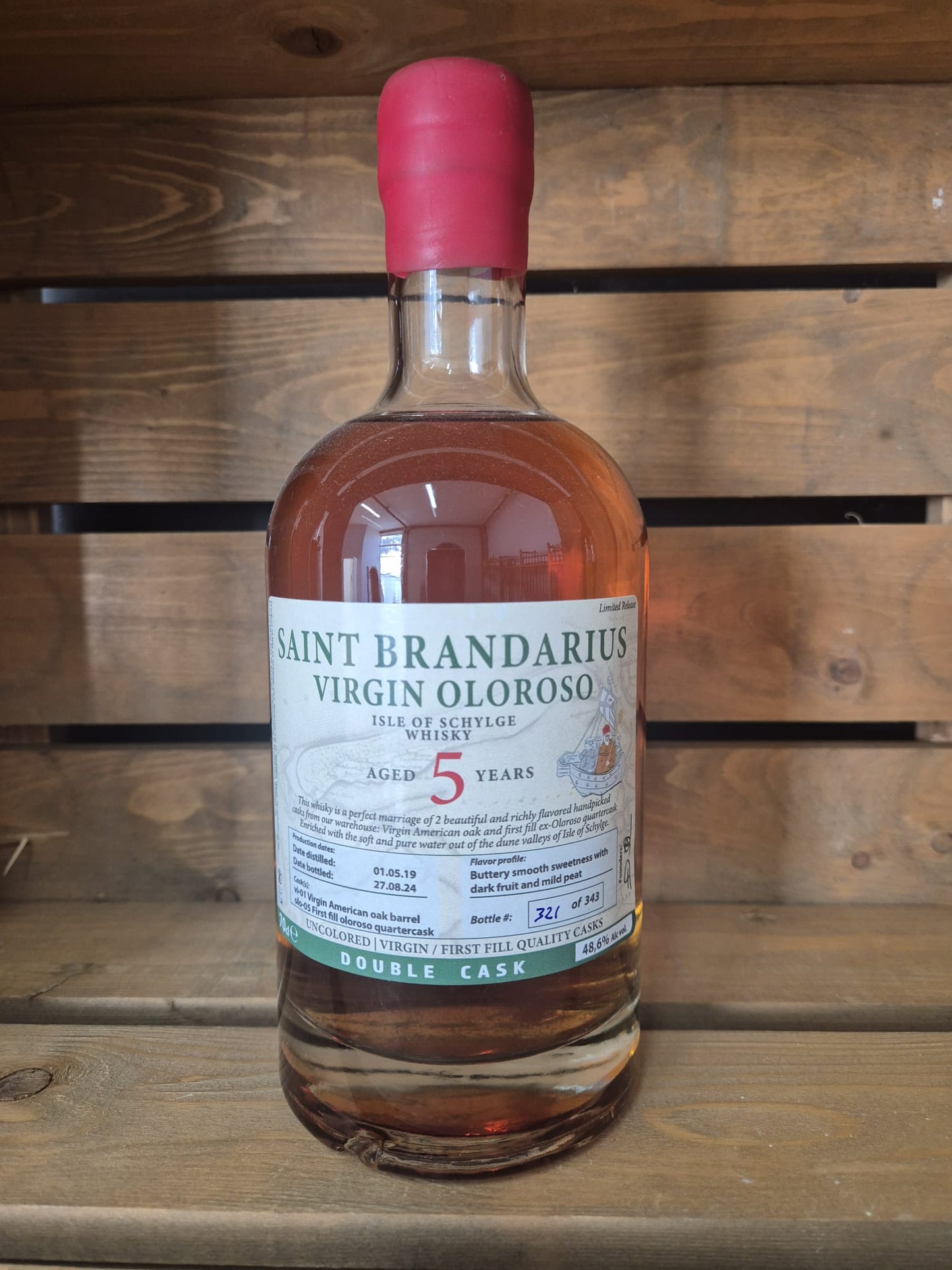 Saint Brandarius Virgin/Oloroso (First Fill) 70cl